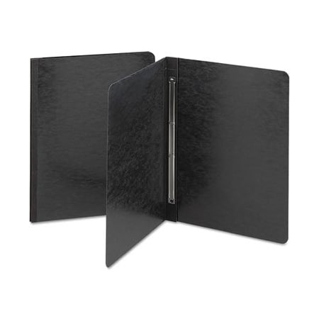 Smead Smead, SIDE OPENING PRESS GUARD REPORT COVER, PRONG FASTENER, LETTER, BLACK 81152